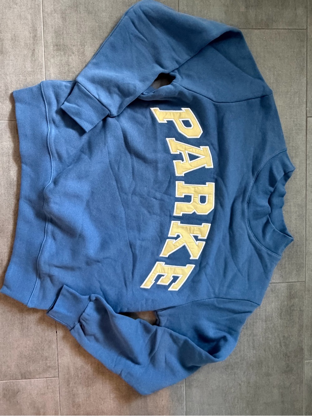 PARKE Summer collection heritage crewneck